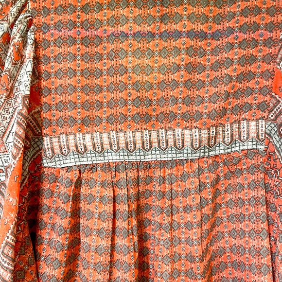 Lucky Brand Los Angeles women’s medium floaty Boho top - Picture 4 of 7